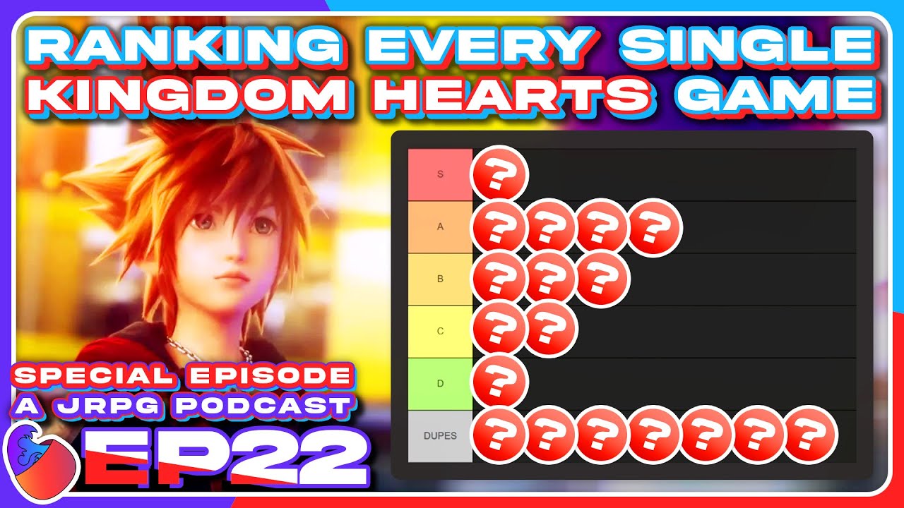 Controversial Ranking of Every Kingdom Hearts Game? [Spill the Tearal: A JRPG Podcast]