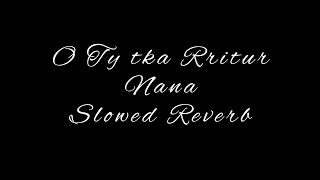 O Ty Tka Rritur Nana | Slowed Reverb | Rita & Fidan x DJ Gimi Resimi