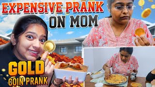 THE MOST EPIC PRANK ON MOMMY || GOLD COIN PRANK ON @momfluencer || @JustBananaPranav