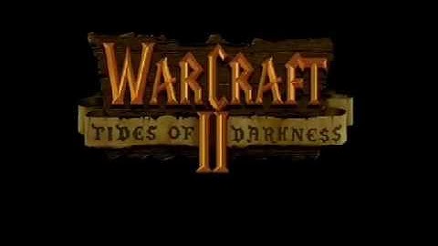 Warcraft II Tides of Darkness - video game  trailer (PC MS-DOS, 1995)