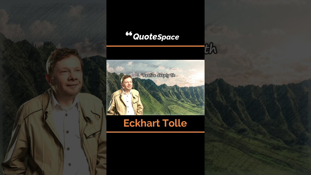 Eckhart Tolle Quotes #wisdom #quotes #eckharttolle