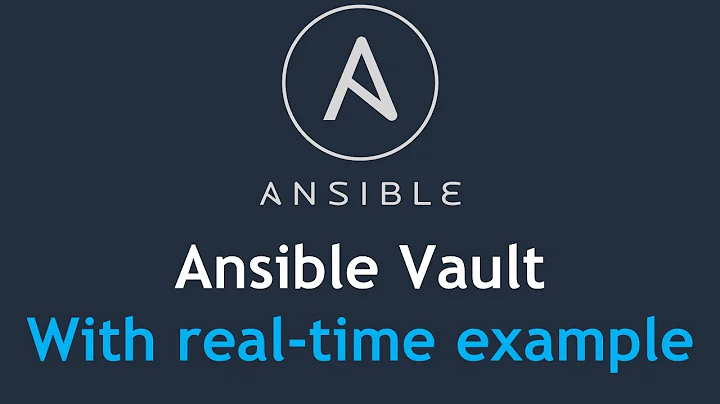 Ansible vault with realtime example | Using Ansible vault for git