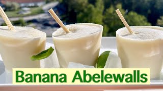 Ghanaian Banana Ice Cream | Abelewalls | Recipe | Homemade Banana Ice Cream | Lovystouch