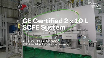 CE Certified 2 x 10 Liter SCFE System | Buffalo Extraction Systems