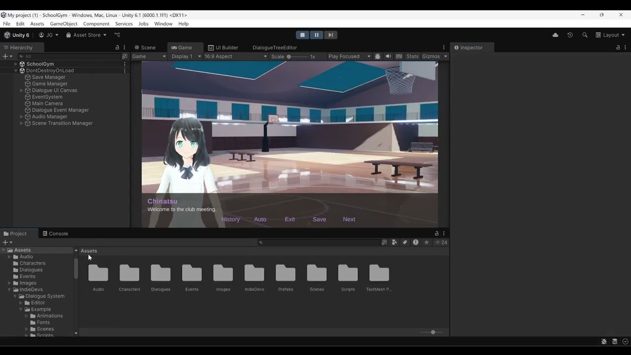Visual Novel Engine for Unity: Quick Start
