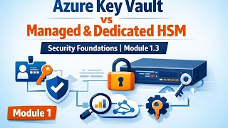 Azure Key Vault vs Managed & Dedicated HSM: Security Foundations | Module 1.3