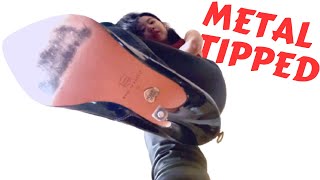  Asmr Giantess In Metal Tipped Heels Crushing Tiny Airplane 女巨人金屬跟鞋踩飛機