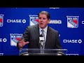 NYR vs STL: Peter Laviolette Postgame Media Availability | November 25, 2024