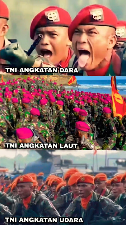 Yel Yel TNI AD,TNI AL,TNI AU #trendingshorts #tentaraindonesia #yelyel