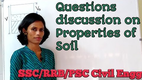 Problems and solutions on Properties of Soil - Soil Mechanics