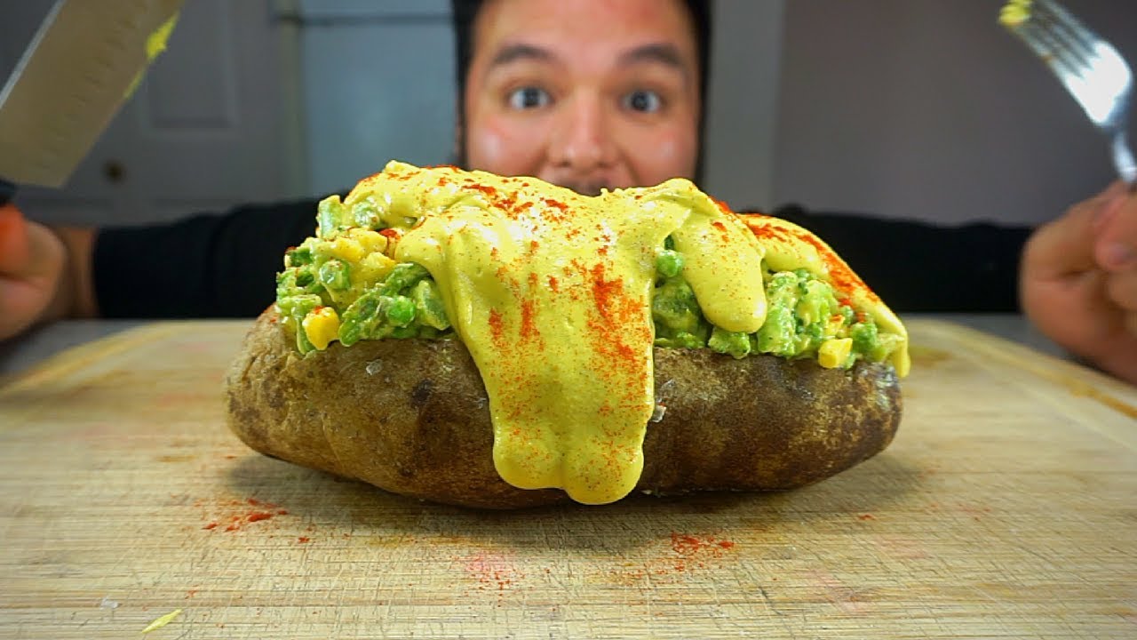 Vegan Baked Potato (Loaded and Delicious) - Entrees - ZardyPlants