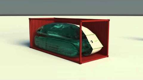 E Flex Reinforced Self Supporting Flexitank no bulkhead required