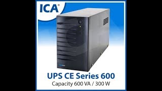 Unboxing ups ica ce600 600va 300w