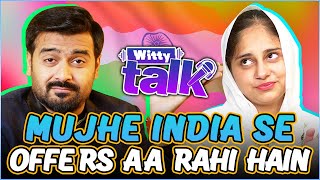 Mujhe India Se Offers Aa Rahi Hain Ft Bisma Amir | Witty Talk Podcast #4 | Umar Saleem Unscripted