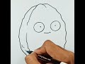 How to draw wall nut from plants vs zombies shorts