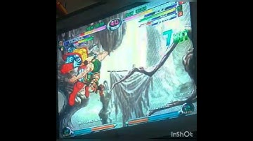 Mvc2 Guile instant sj over head to ground #mvc2