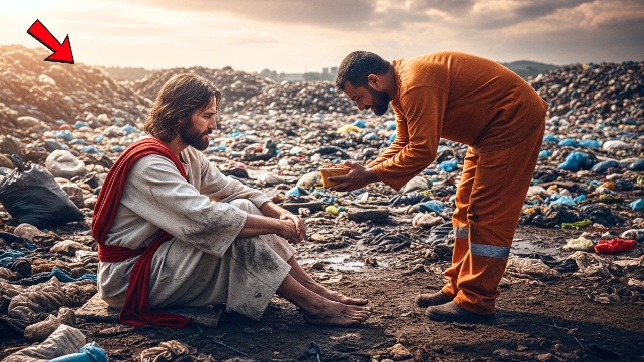 Homem pobre ofereceu seu almoço a faminto na rua, mas era Cristo e milagre aconteceu