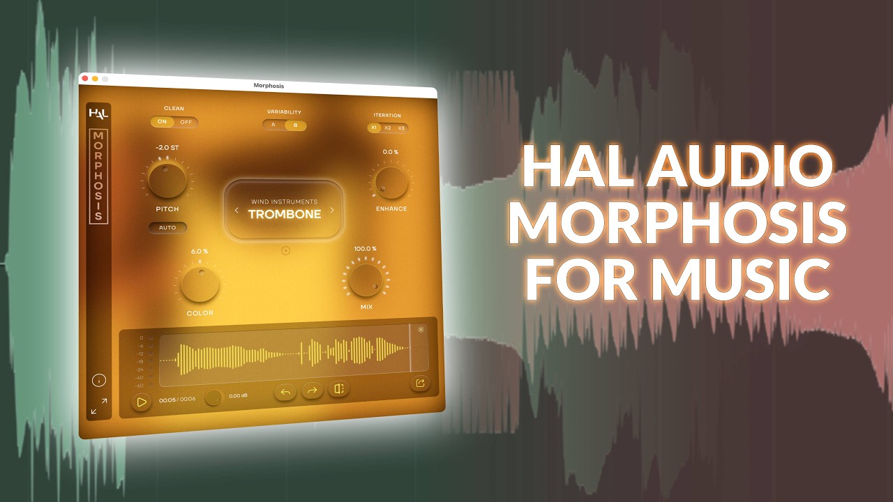 HAL Audio Morphosis — возможности и звуки для создания музыки.