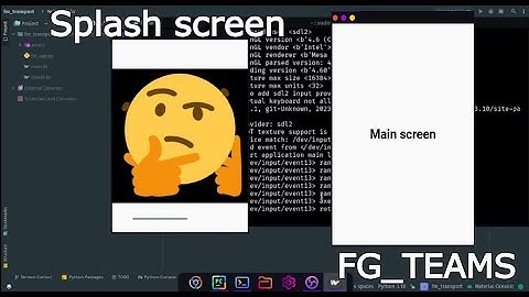 Create a splash screen using kivy,kivymd and python tutorial in english || By Fg_Teams