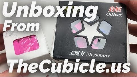 UNBOXING the QiYi QiHeng Megaminx and the CubeStyle Windmill Cube| TheCubicle.us
