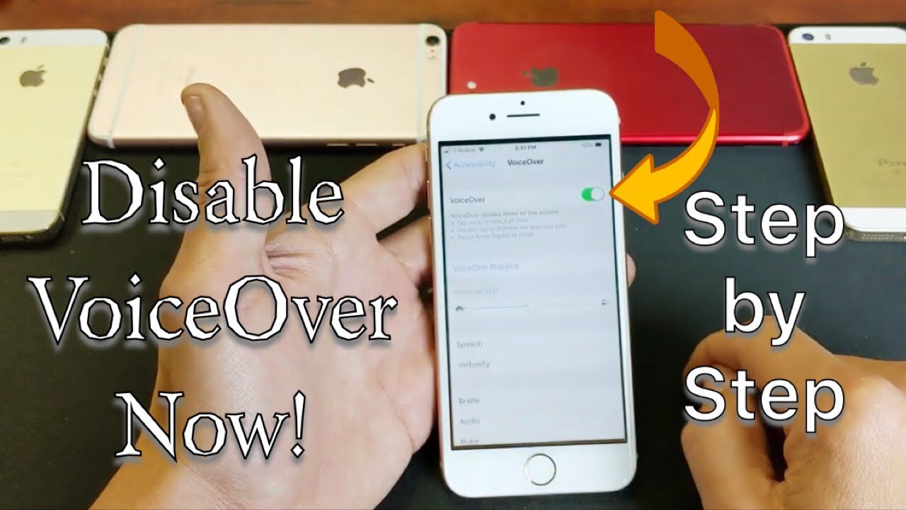 IPhone 8 8 Plus How To Turn Off Disable VoiceOver YouTube