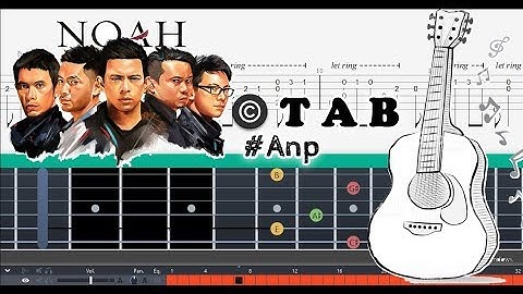 Guitar Tab (Peterpan) Menghapus Jejakmu (NOAH) Fingerstyle Tutorial Akustik #Anp