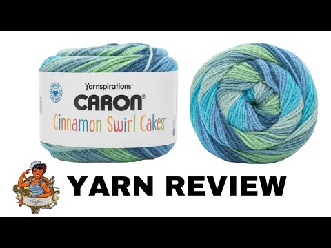 Fail to Fabulous! Caron Cakes Cinnamon Swirl Tutorial 2 strands together to  crochet the Ripple Wave 