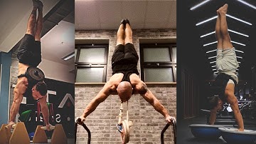 The RISE of WEIGHTED HANDSTAND PUSHUPS