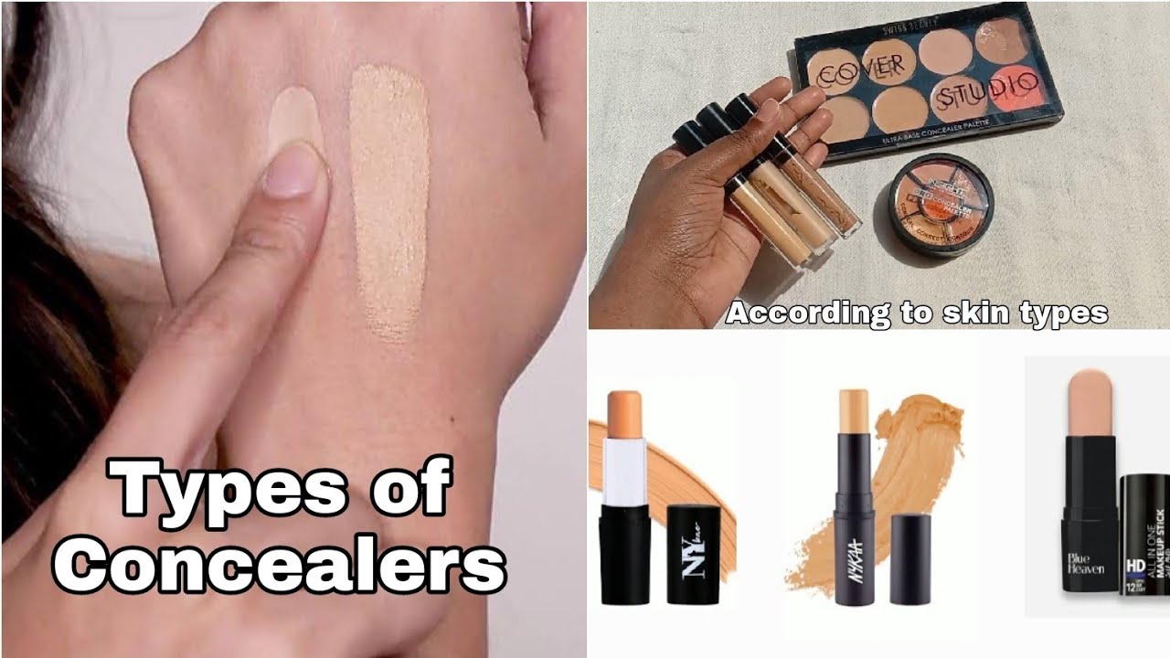 Different Types Of Concealer Difference Between Concealer And Different Types Of Concealer Difference Between Concealer And