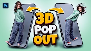 3D POP OUT Effect in Photoshop - Version 1 screenshot 2