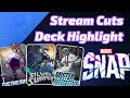 Cerebro silver surfer mister negative is a mad cook  marvel snap deck highlight  gameplay