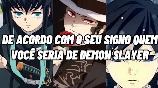 Qual personagem de Kimetsu no Yaiba você seria?