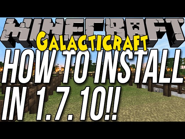 Galacticraft Mod for Minecraft 1.9.4/1.8.9/1.7.10