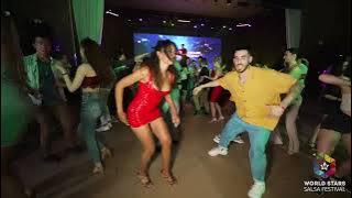 Charlie Zafra Vicente & Bersy Cortez - Salsa Social Dance at World Stars Salsa Festival 2022