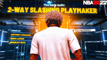 NEW REBIRTH 2-WAY SLASHING PLAYMAKER BUILD IS THE BEST BUILD ON NBA 2K22!!