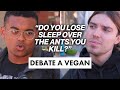 Meat eater calls out hypocrite vegan harvard debate