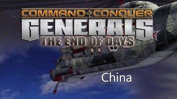 Command & Conquer Generals Zero Hour THE END OF DAYS  China