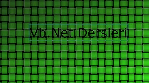 Vb.Net Dersleri 3 - Web Browser Yapma