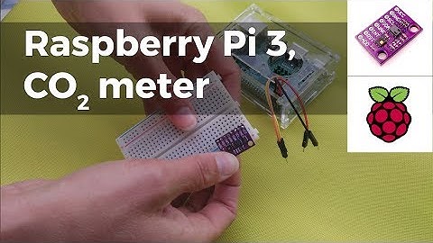 Raspberry CO2 (eCO2) meter (CJMCU-8118, CCS811, Raspberry Pi, Python)