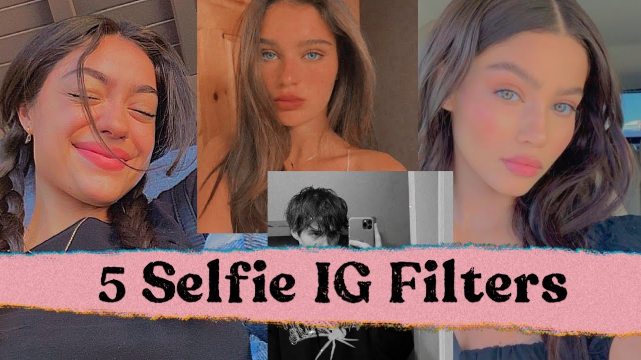 5 Instagram Selfie Filters shorts YouTube