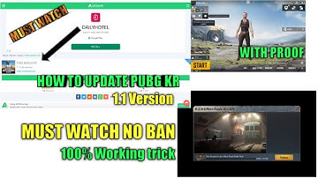 How to update pubg kr 1.2 version. Pubg Kr update 1.2 version update on android.