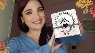 #UNBOXING CASETTA DI MARZAPANE BIJOUX -  IDEE REGALO PER NATALE - Alessandramakeupandnails screenshot 1