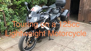 Touring on a 125 Lightweight Motorcycle