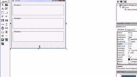 how to make system controls in vb6