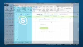 Scheduling a skype for business meeting in outlook is lot like any
other meeting. but there are few options you might want to set if it's
la...