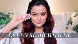 HOW TO REMOVE HEAVY WATERPROOF MAKEUP EFFORTLESSLY | GET UN-READY WITH ME