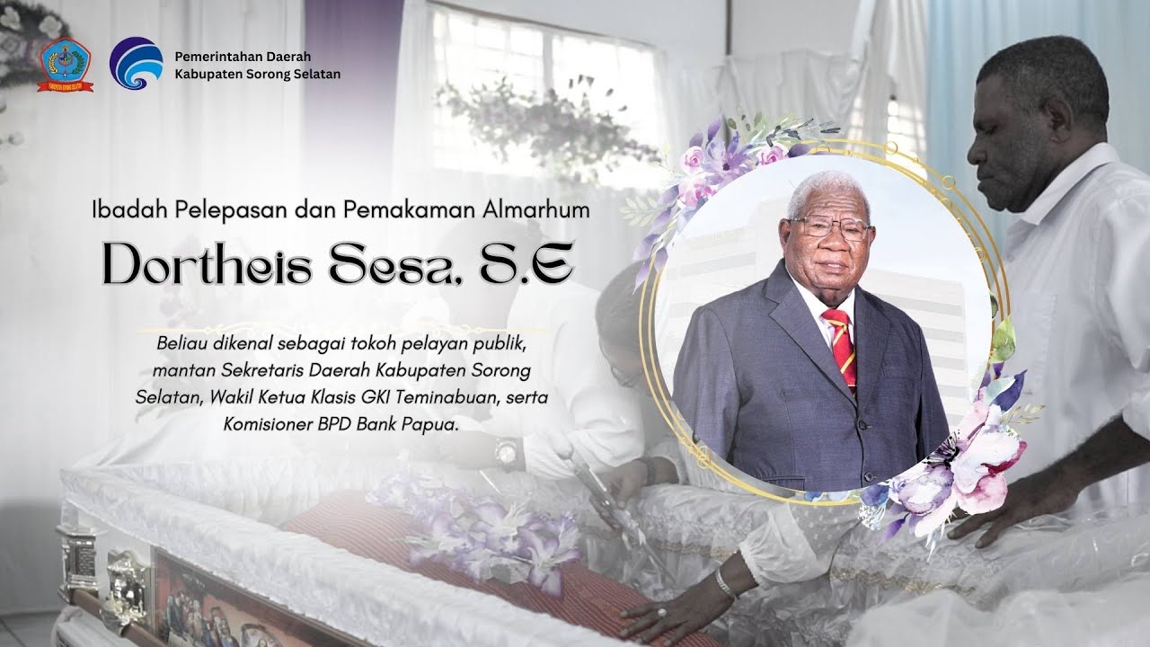 🔴 Ibadah Pelepasan dan Pemakaman Almarhum Dortheis Sesa, S.E., Tokoh Pelayan Publik Sorong Selatan
