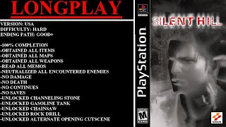 Silent Hill Usa Playstation - Longplay Hard 100% Good Ending Path