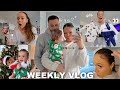 WEEKLY VLOG! lip tattoo, ozempic santa, target + shopping for baby #2…