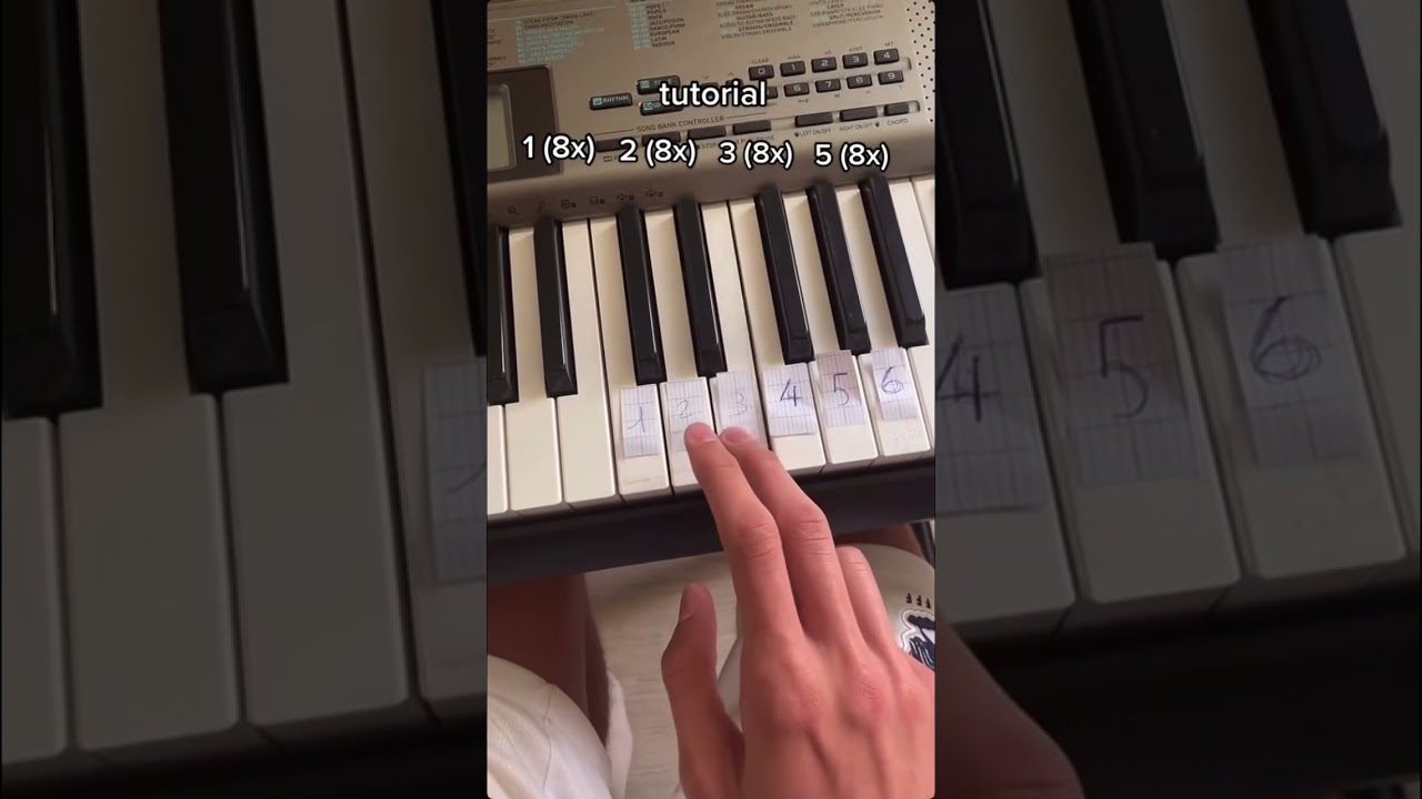 Easy tutorial piano 😎 